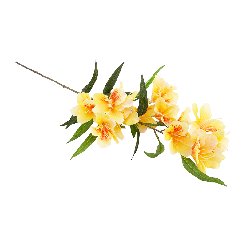 3-Stem 15-Head Artificial Azalea Flower