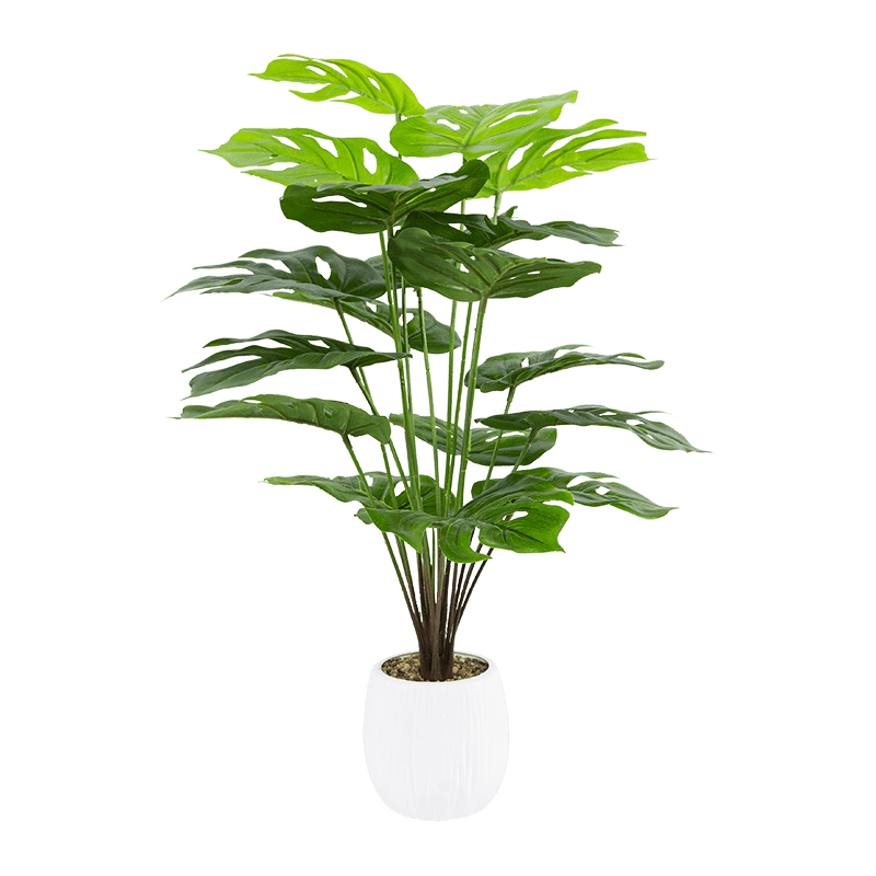 18 Leaves Palm Tree in PP Pot