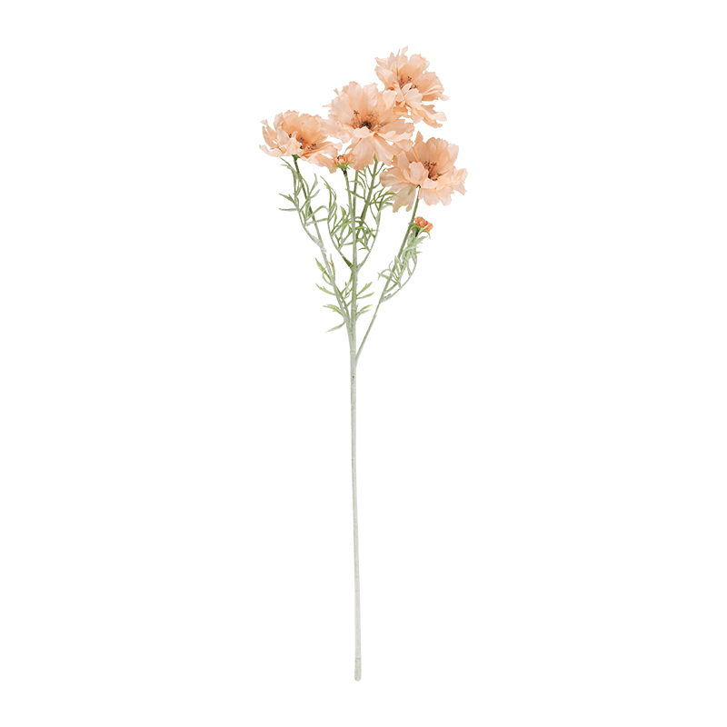 Artificial 4-Bloom Scabiosa Single Stem