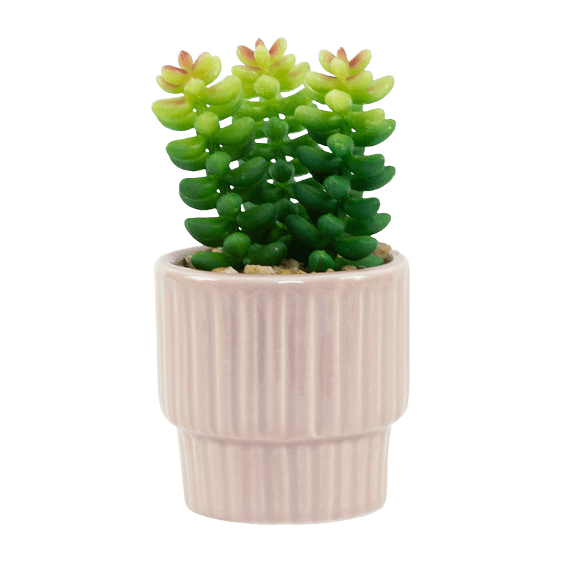 Artificial Succulent Ceramic Planter