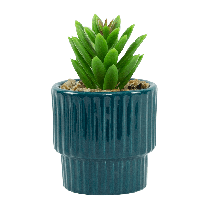 Artificial Succulent Ceramic Planter