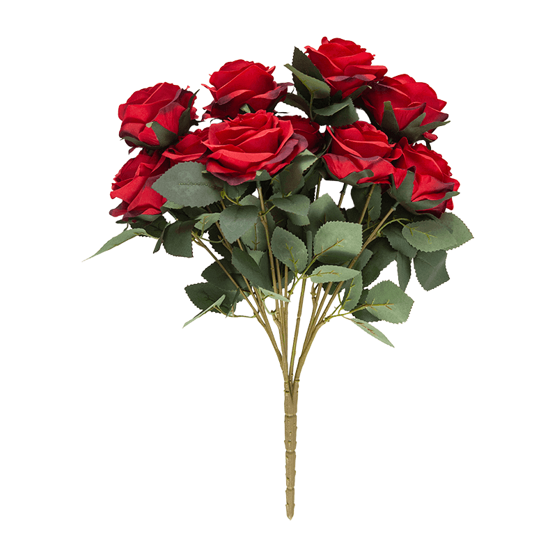 Artificial Rose Bush 17.8