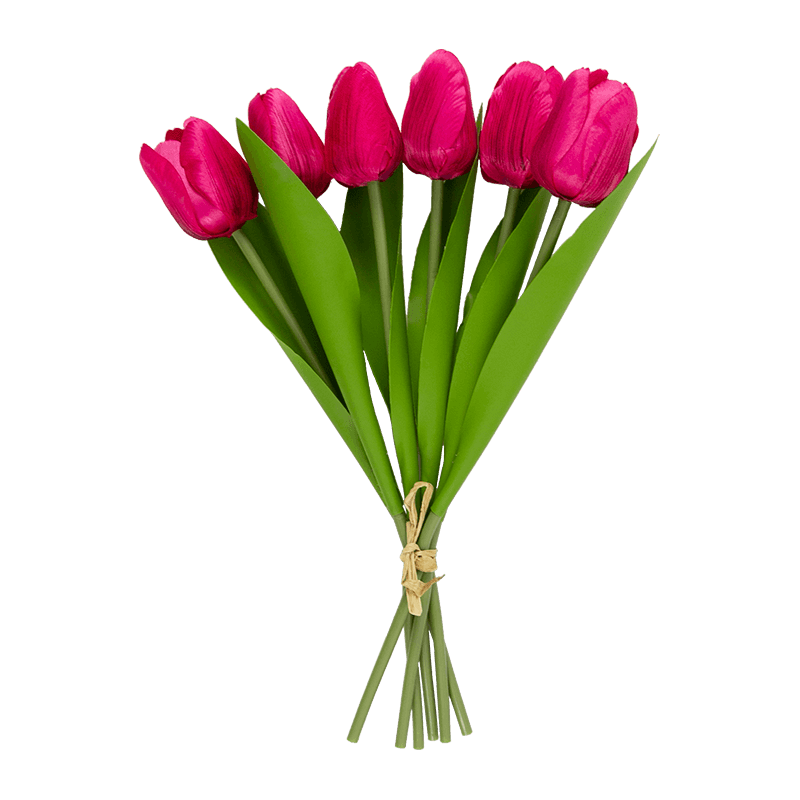 Artificial Tulip Bouquet 6 Stems