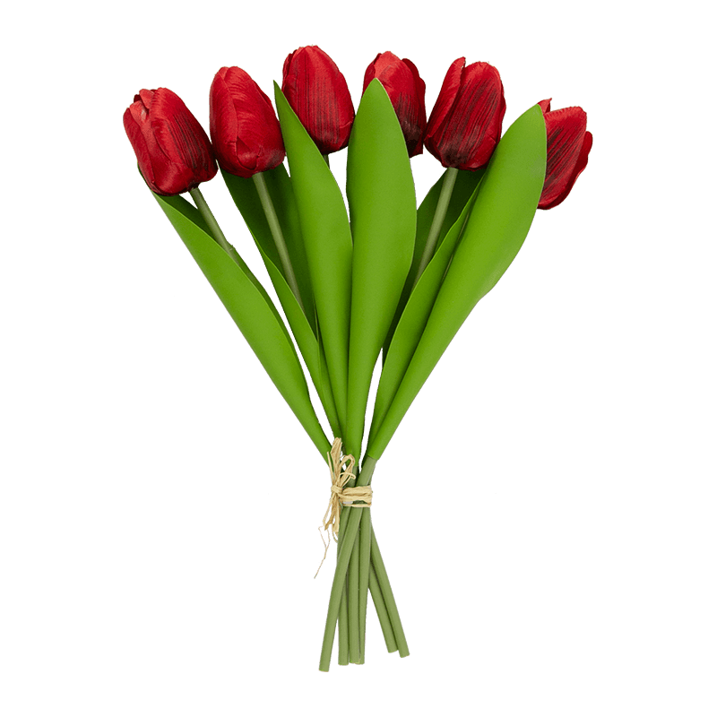 Artificial Tulip Bouquet 6 Stems