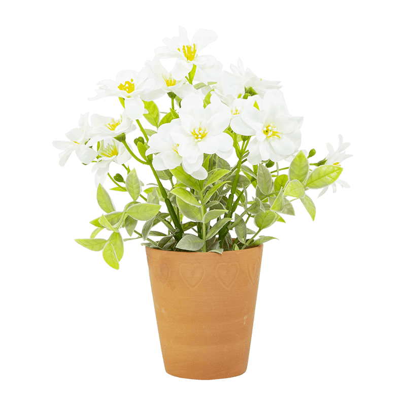 Artificial Flower Arrangement in Clay Pot 10.2