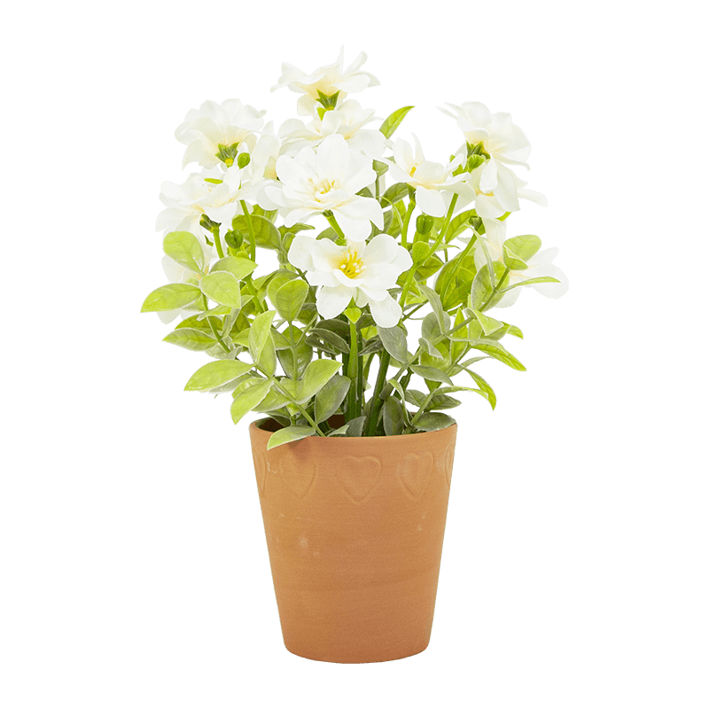 Artificial Flower Arrangement in Clay Pot 10.2