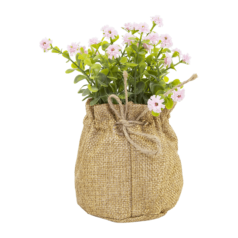 Artificial Plant in Jute Pot 16cm