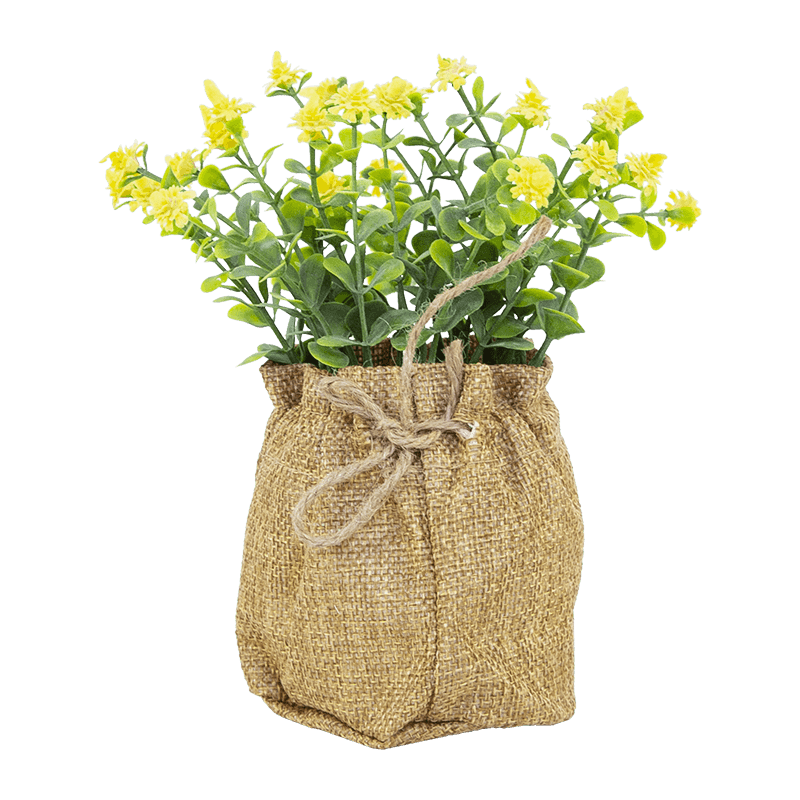 Artificial Plant in Jute Pot 16cm