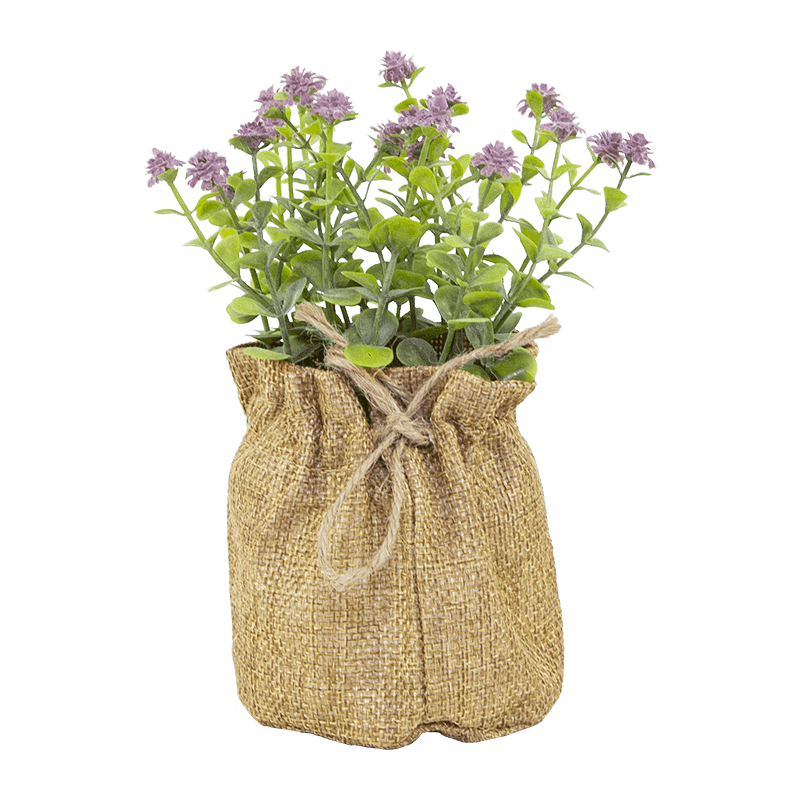 Artificial Plant in Jute Pot 16cm
