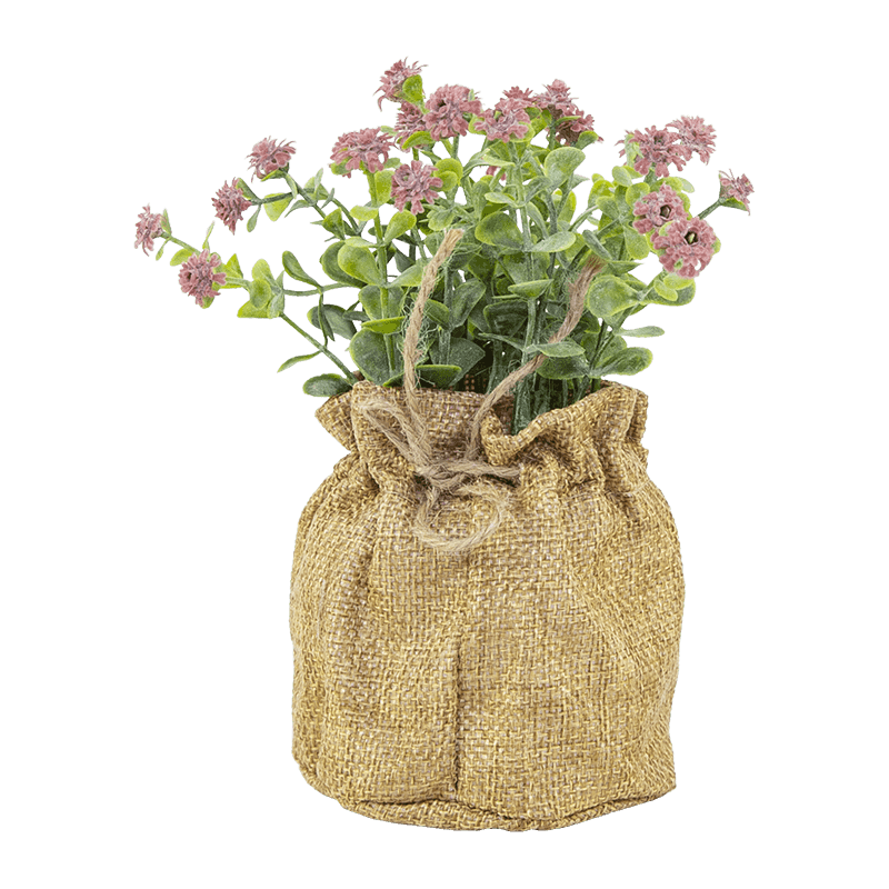 Artificial Plant in Jute Pot 16cm