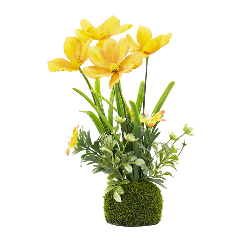 Artificial Daisy Bush 4 Flowers