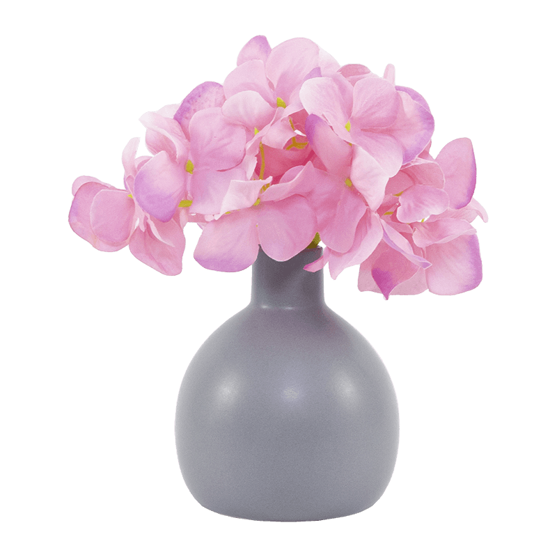 Artificial Hydrangea in Ceramic Pot 20cm