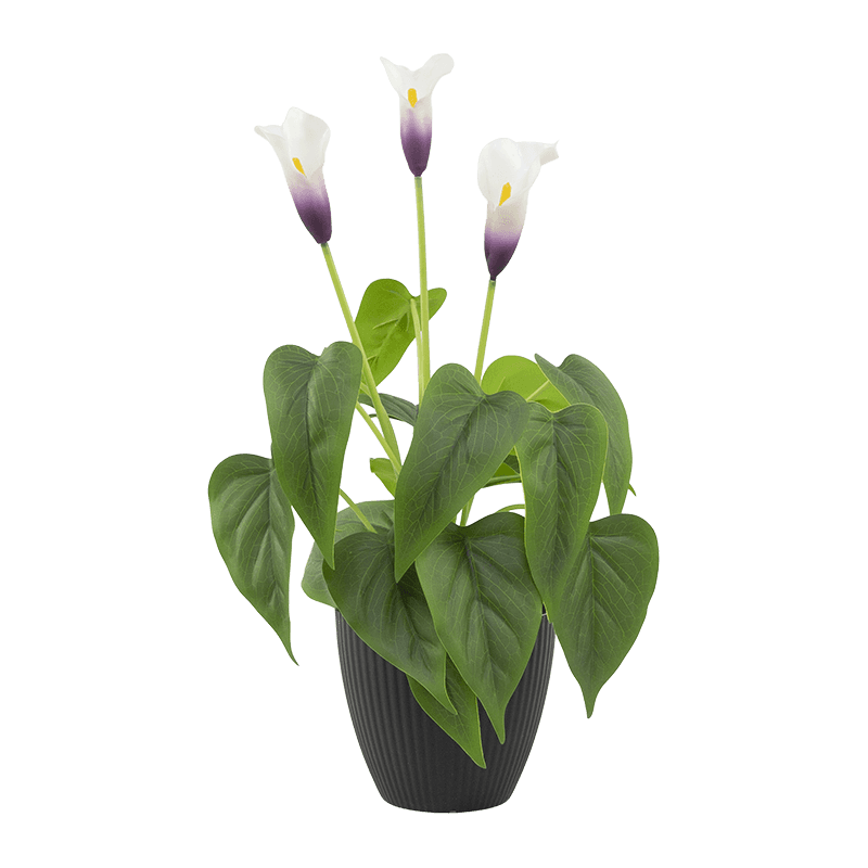 Artificial Flower Arrangement with Plastic Pot