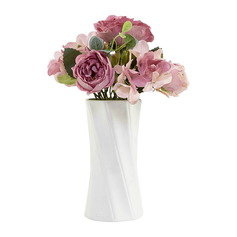 Artificial Rose in Ceramic Pot 34cm