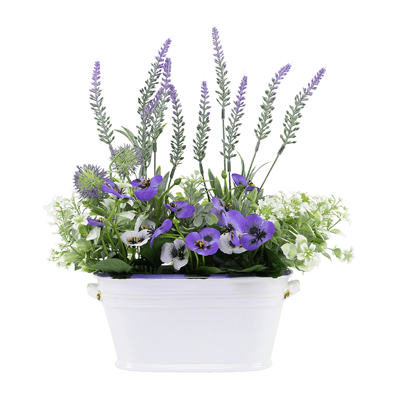 Artificial Potted Plant in Ceramic Pot