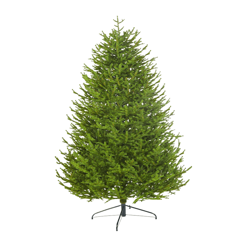 PVC Artificial Tree Metal Stand 150cm 368 Tips