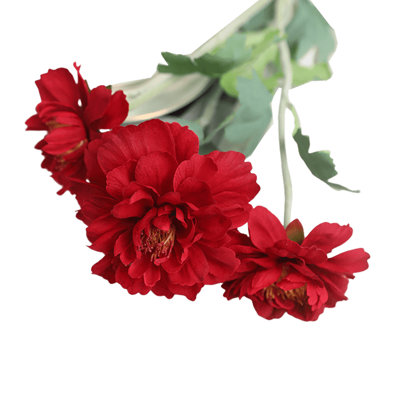Artificial Spray Flower With 3 Heads