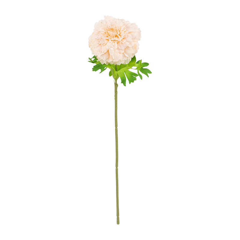 Artificial Single Head Marigold Stem