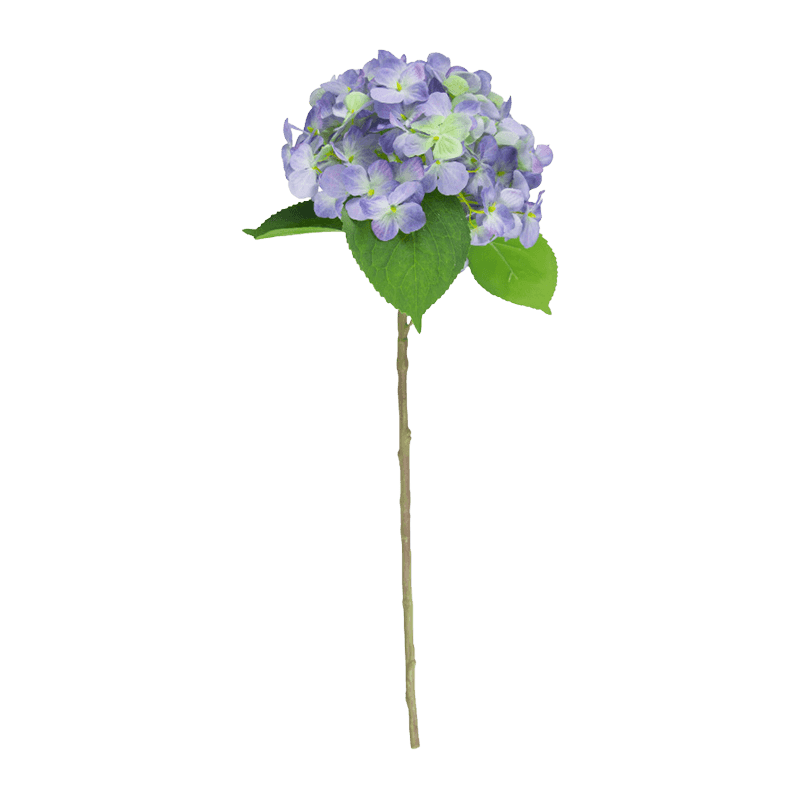 Single Artificial Hydrangea-pink