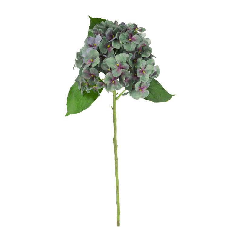Single Artificial Hydrangea-pink