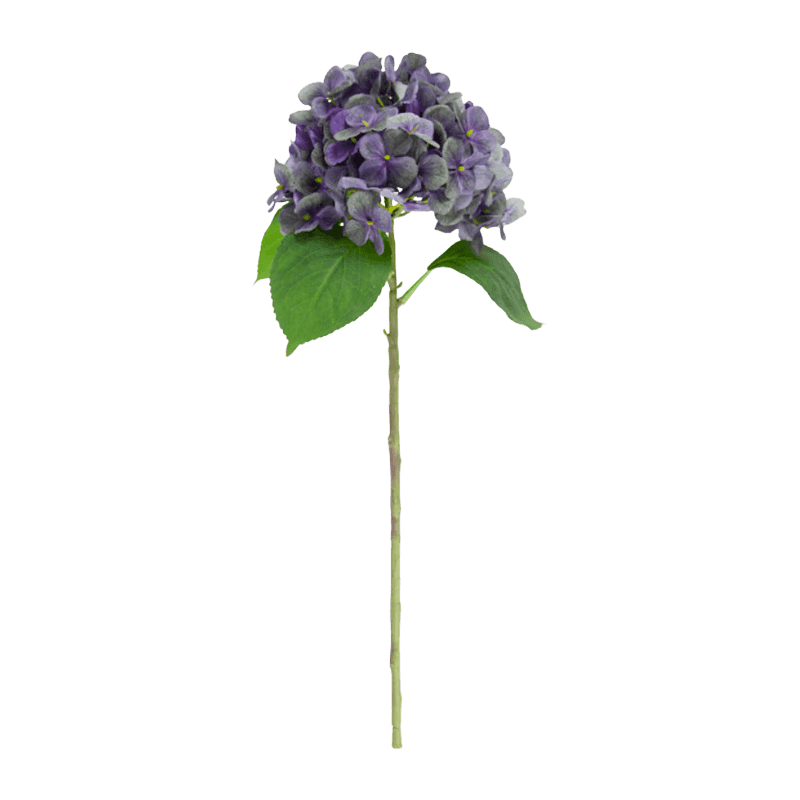 Single Artificial Hydrangea-pink