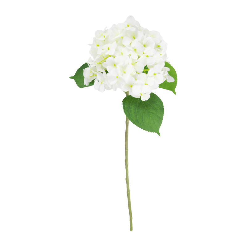Single Artificial Hydrangea-pink