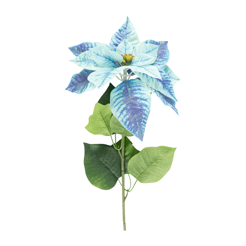 Artificial Poinsettia Stem