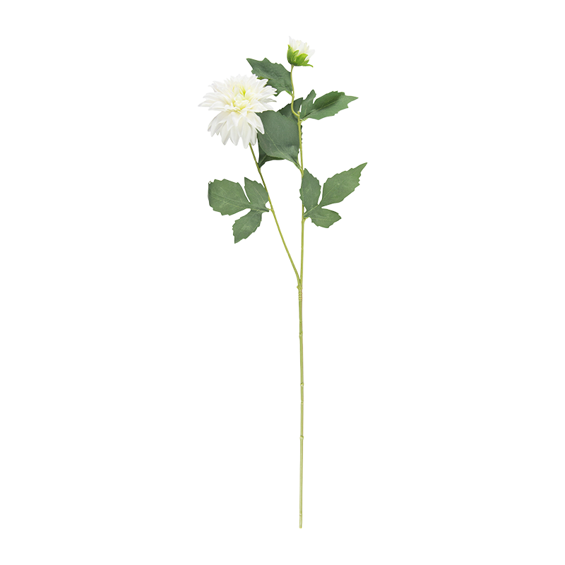 26.5"H Artificial Dahlia Stem With 2 Heads