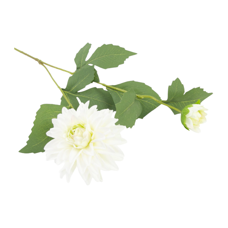 26.5"H Artificial Dahlia Stem With 2 Heads