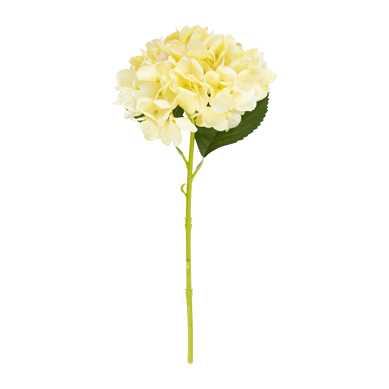 14.6"H Artificial Hydrangea Flower