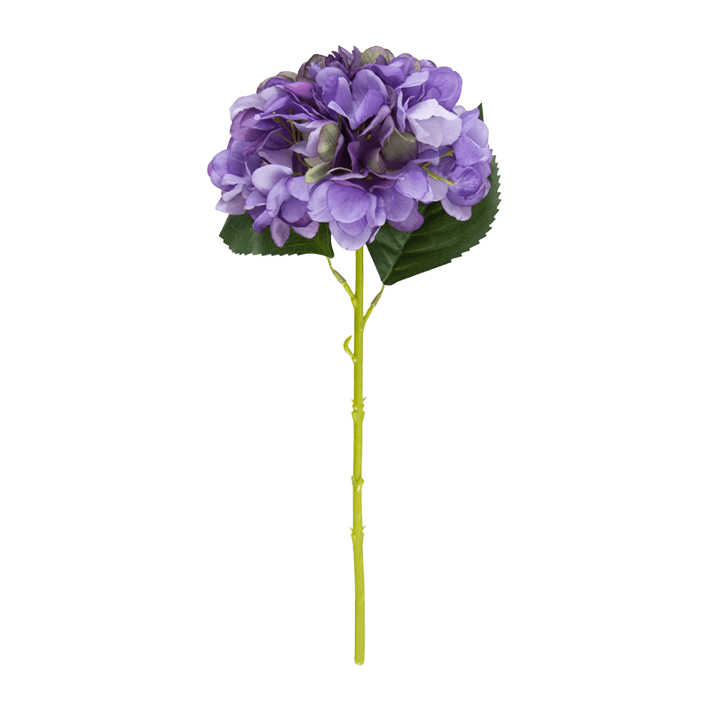 14.6"H Artificial Hydrangea Flower