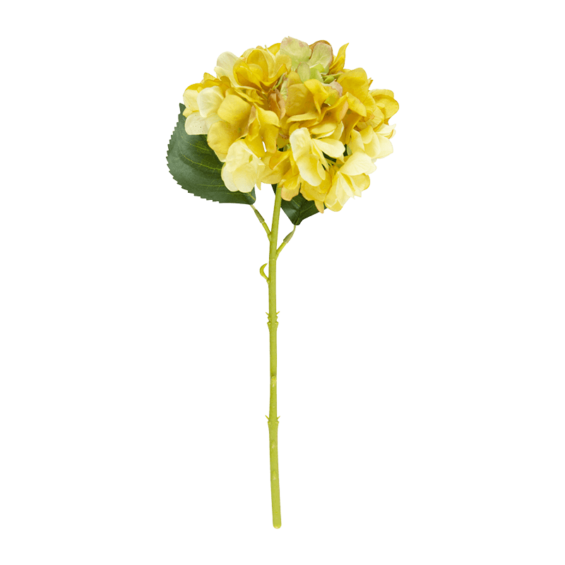 14.6"H Artificial Hydrangea Flower
