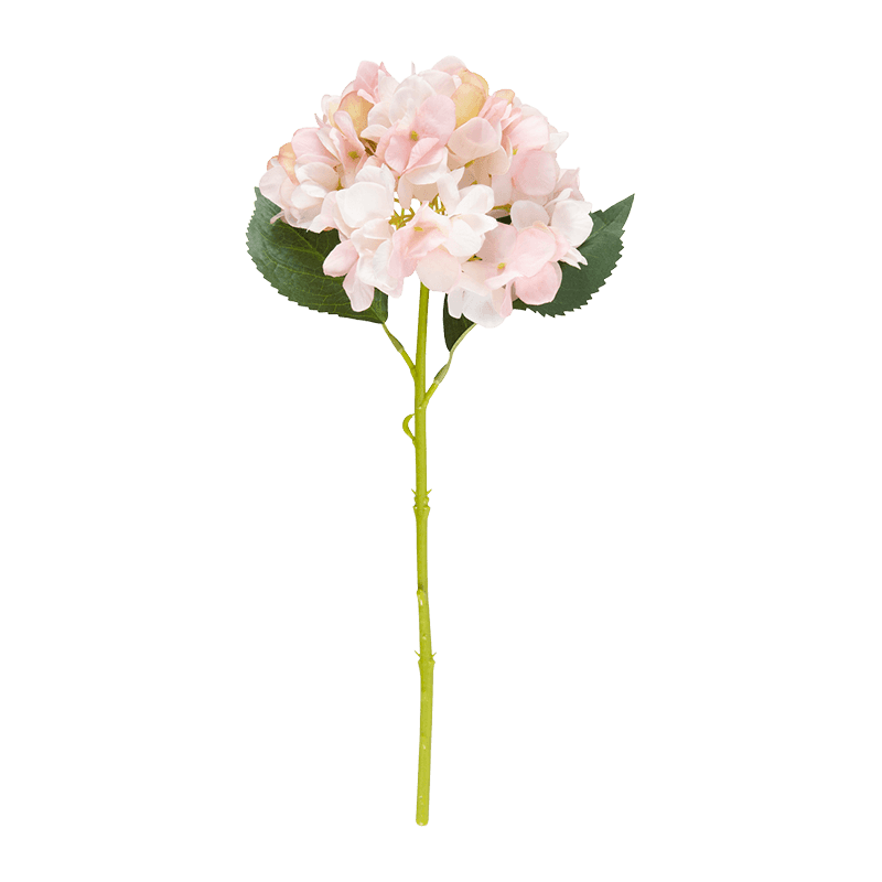 14.6"H Artificial Hydrangea Flower