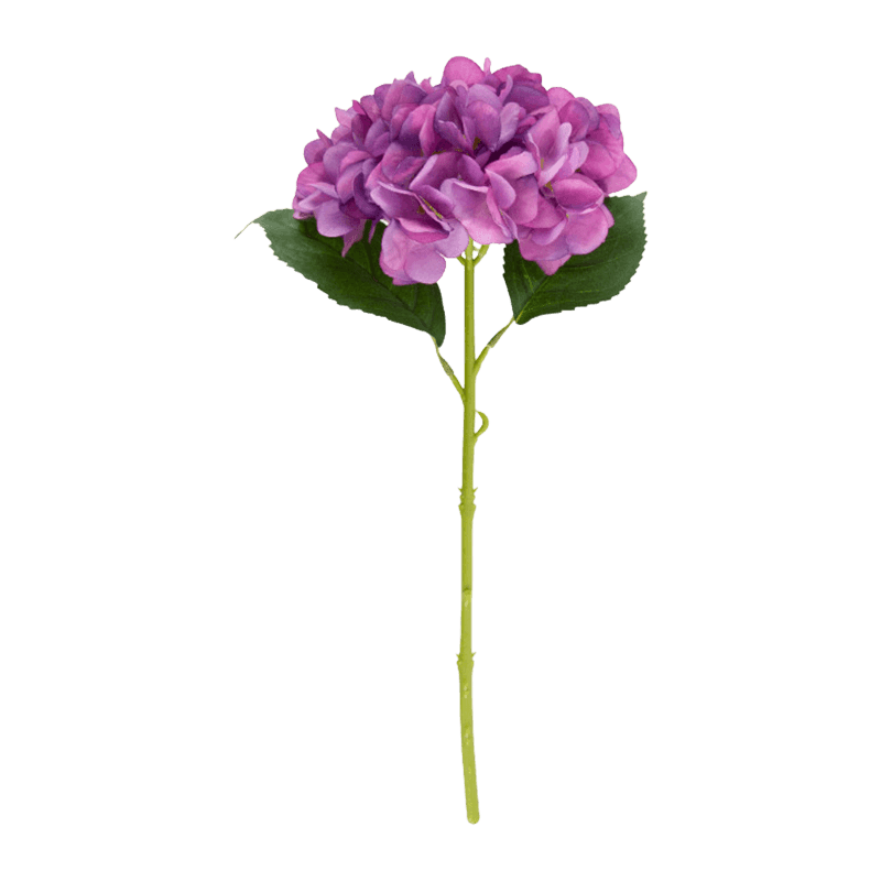14.6"H Artificial Hydrangea Flower