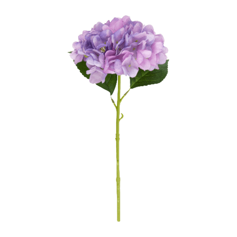 14.6"H Artificial Hydrangea Flower