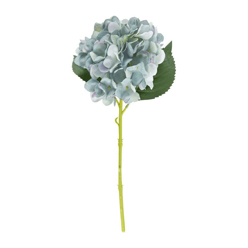14.6"H Artificial Hydrangea Flower