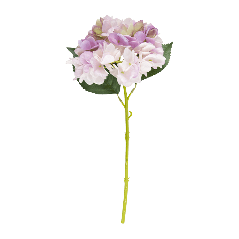 14.6"H Artificial Hydrangea Flower