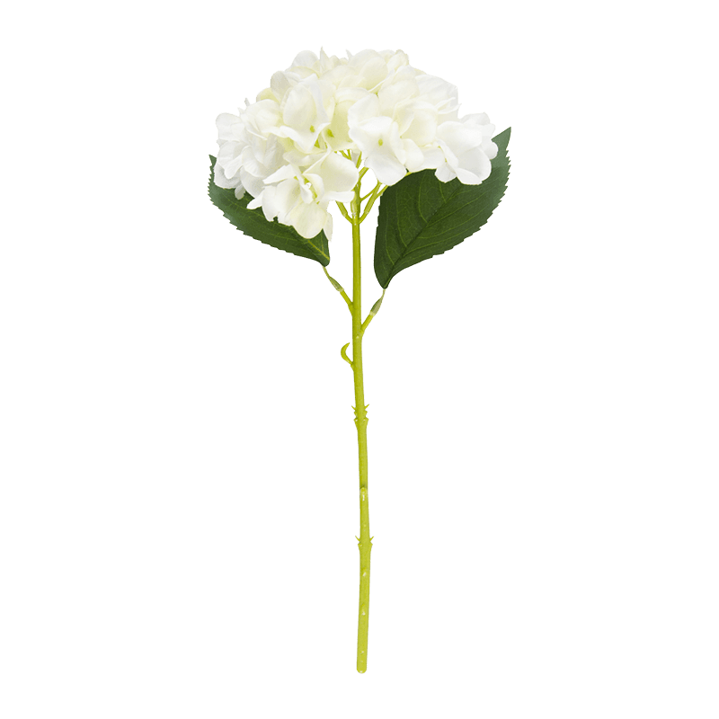 14.6"H Artificial Hydrangea Flower
