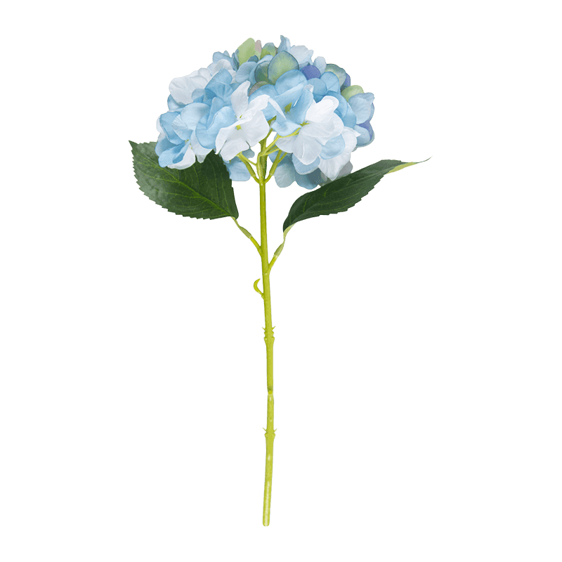 14.6"H Artificial Hydrangea Flower