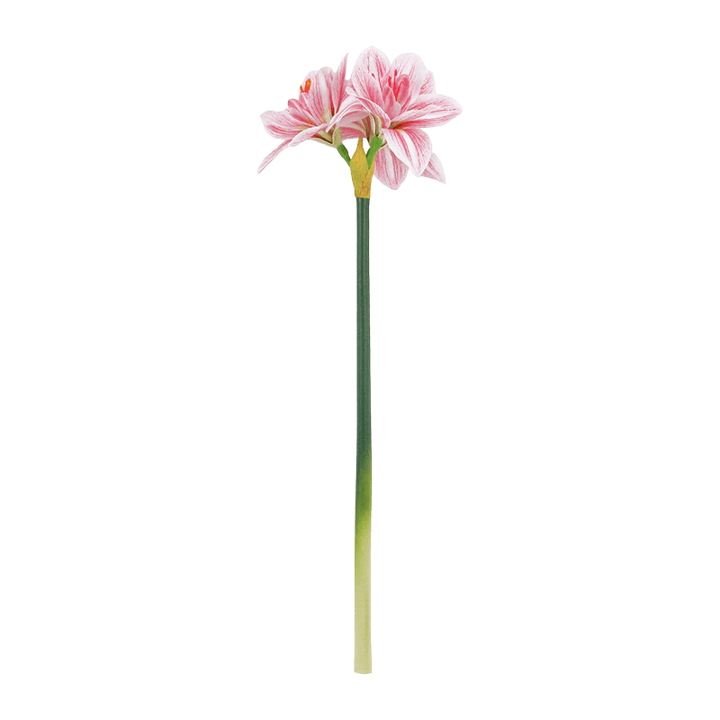 Artificial Hippeastrum Flower-3 Flowers Rose