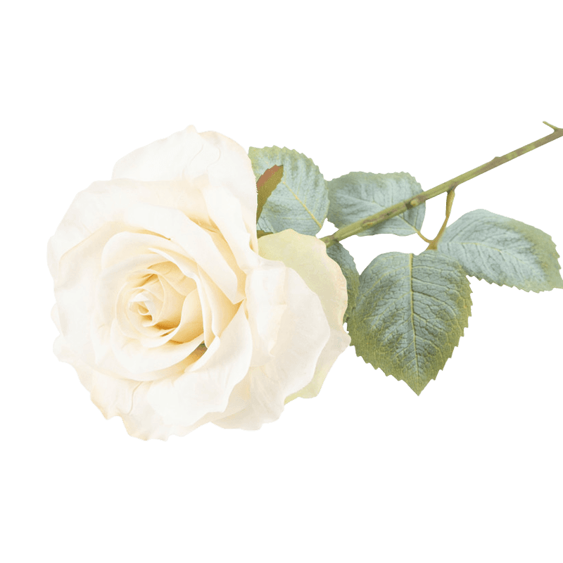 Artificial Single Head Rose Stem