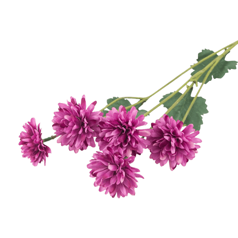 20"Artificial Dahlia Flower With 5 Flowers