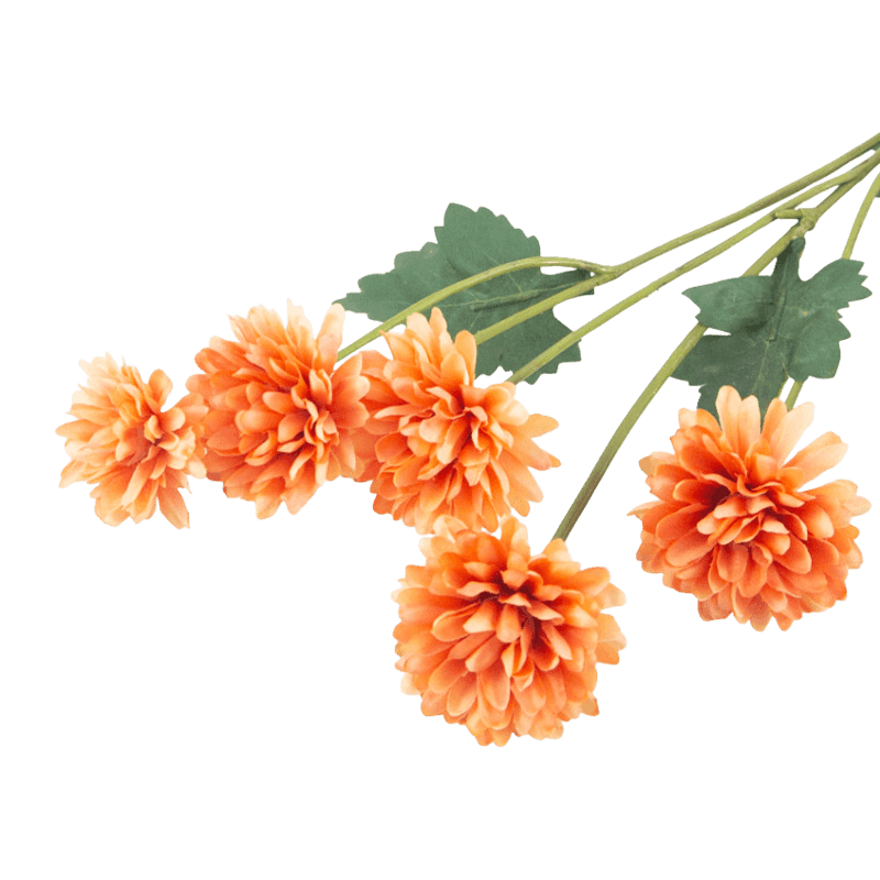 20"Artificial Dahlia Flower With 5 Flowers
