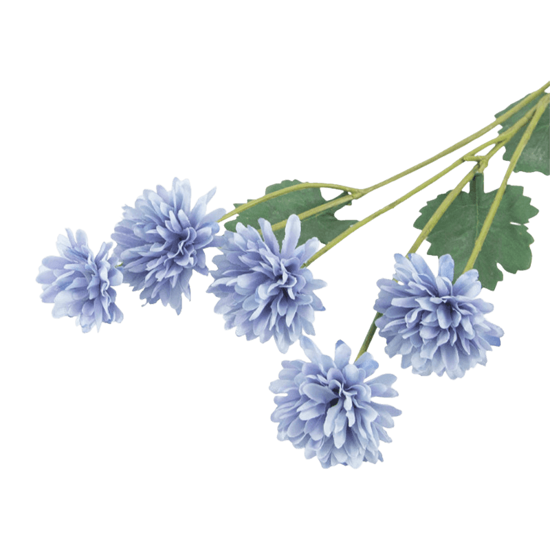 20"Artificial Dahlia Flower With 5 Flowers