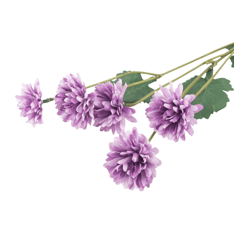 20"Artificial Dahlia Flower With 5 Flowers