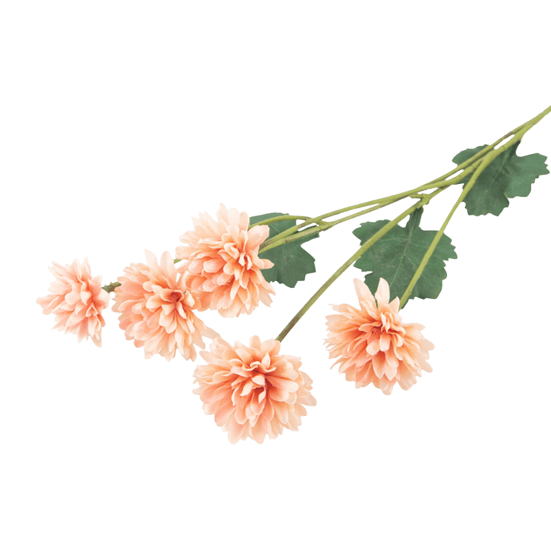 20"Artificial Dahlia Flower With 5 Flowers