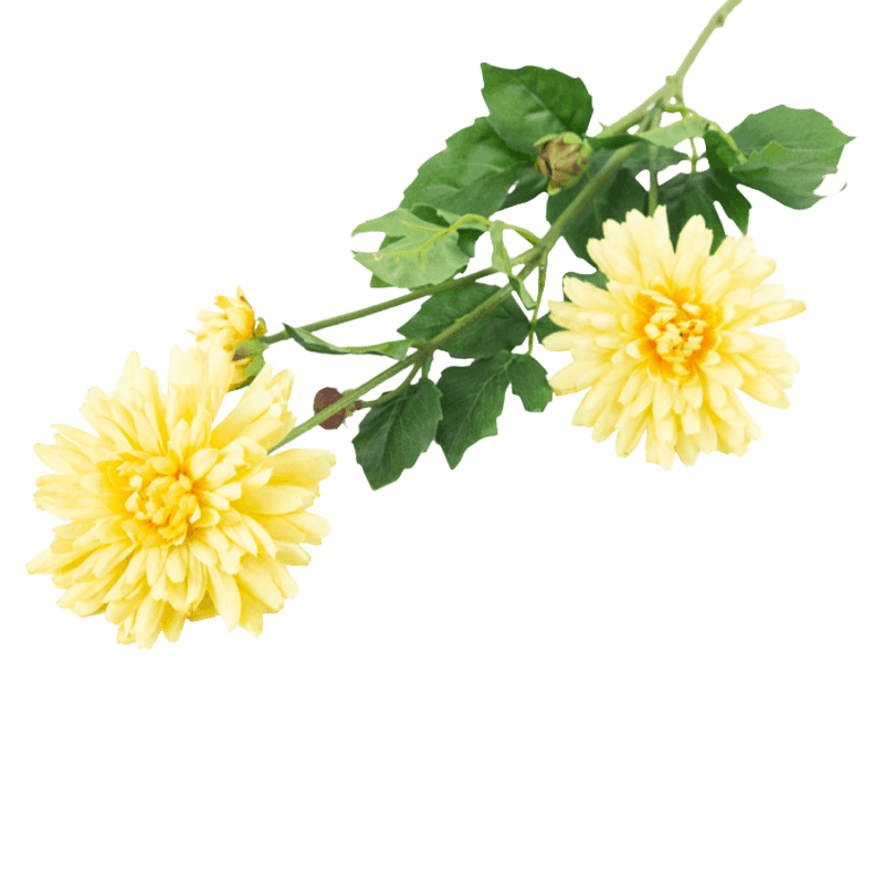 32.7"Artificial Daisy Flower With 2 Flower and 3 Buds