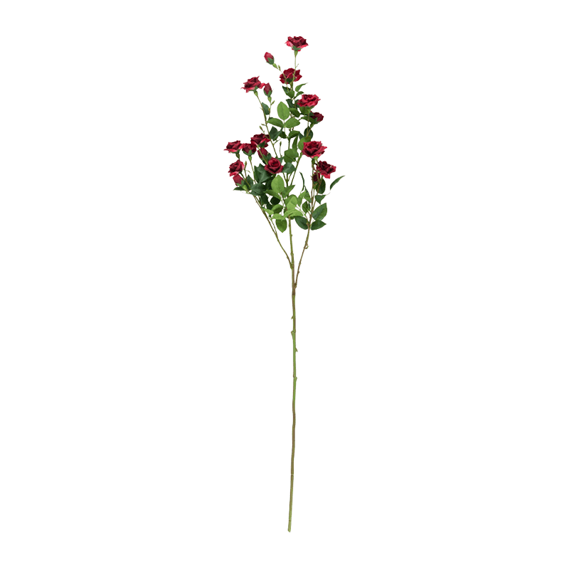 40"Artificial Rose With 16 Flowers