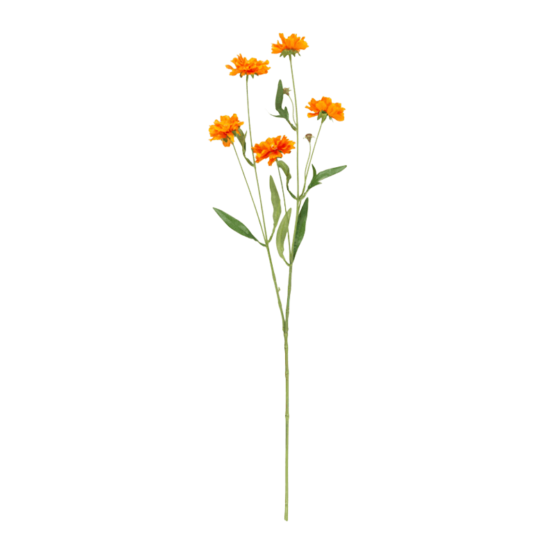 Artificial Spray Daisy Flower With 5 Flowers