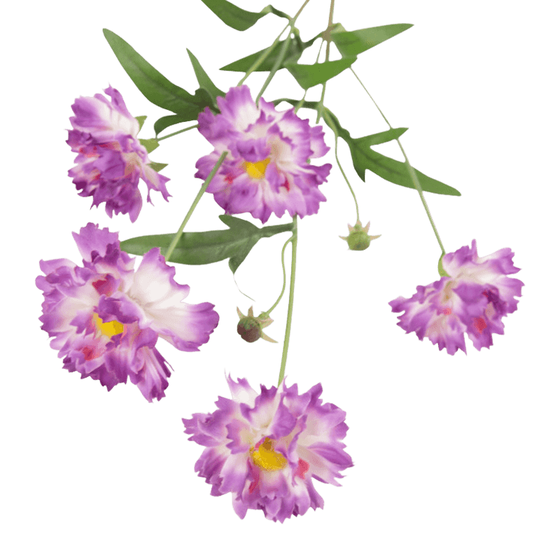 Artificial Spray Daisy Flower With 5 Flowers